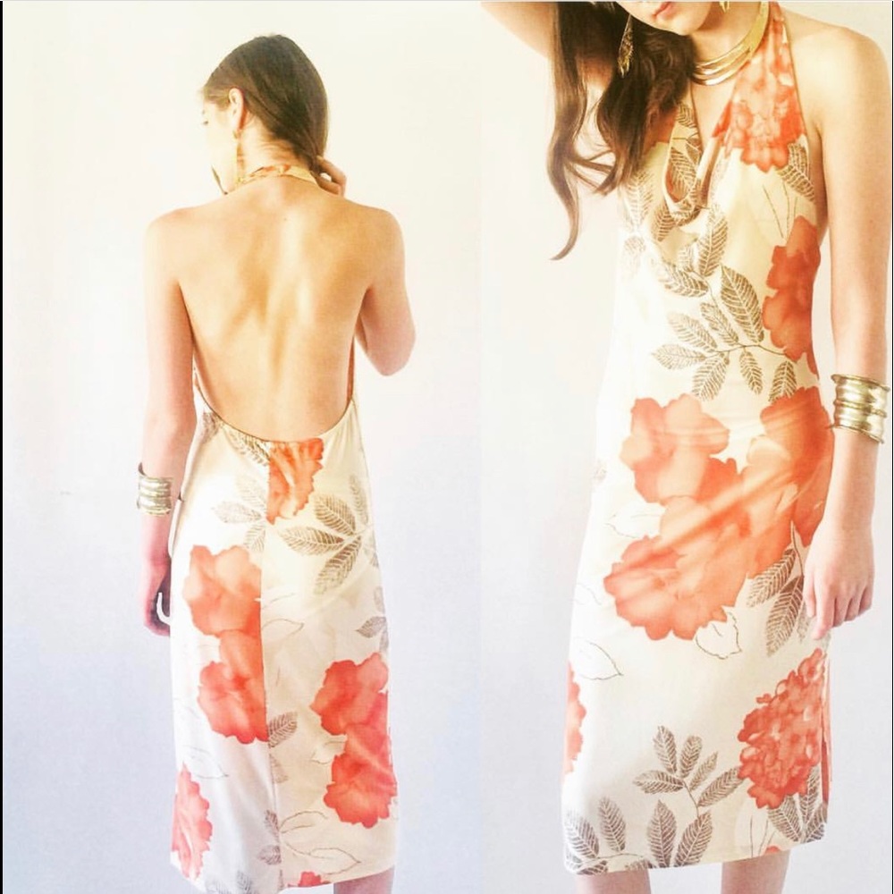 Vintage 1970’s Halter Disco Dress by The Original